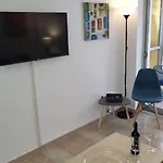 Estudio Junto Playa Poniente Con Piscina Lägenhet *